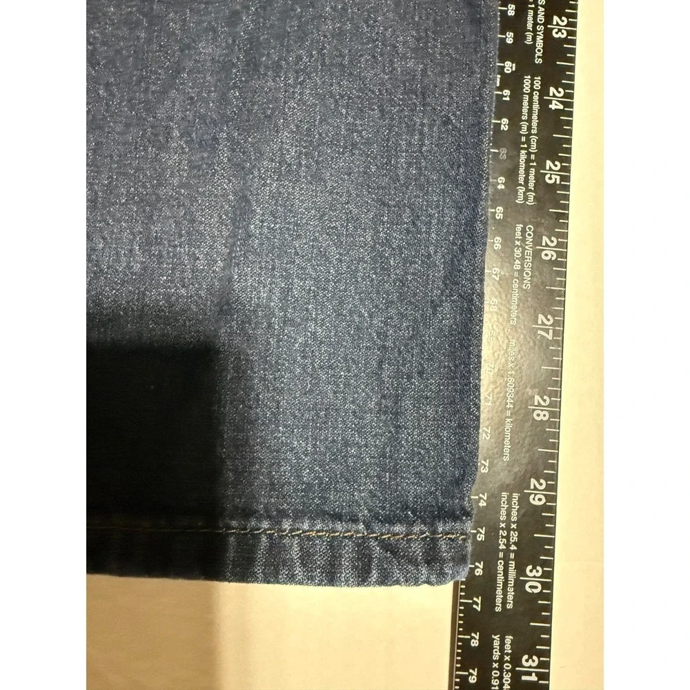 Levi's 569 Loose Straight Jeans Mens W38 L32 Dark Wash Denim